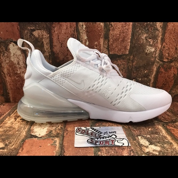 NEW Nike Air Max 270 Triple White Vapormax 720 95 - Picture 5 of 8